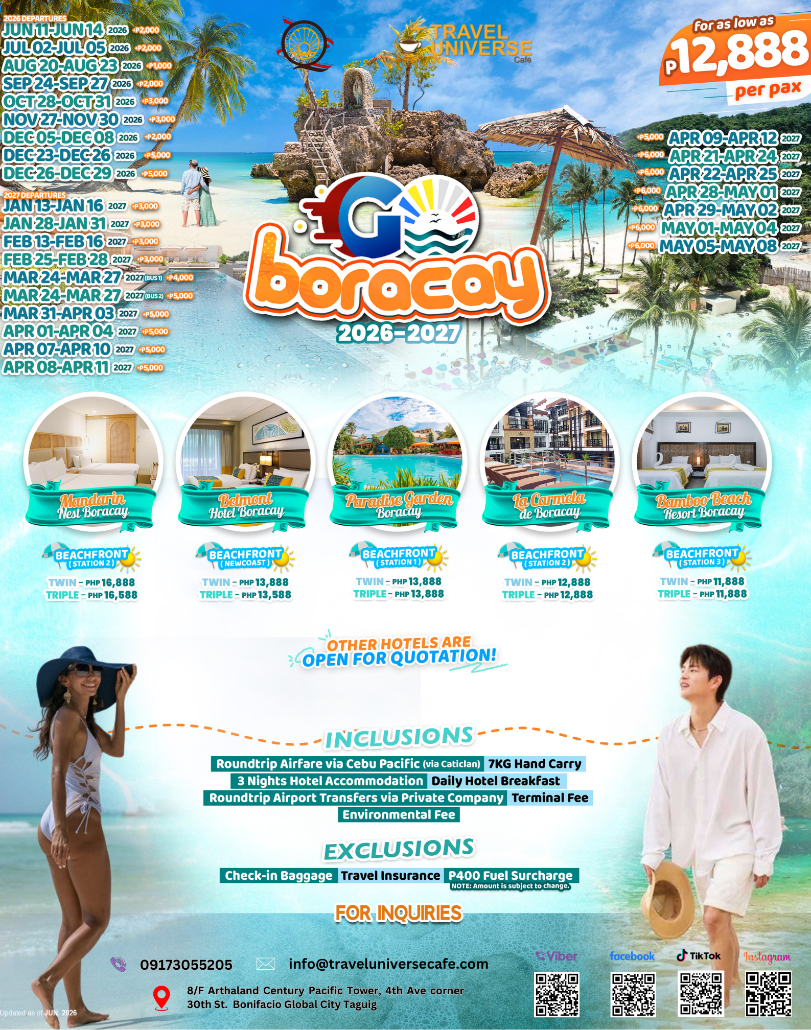 Boracay Price